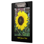 Happy Birthday Sonnenblume Klemmbrett (Links)