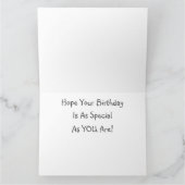 Happy Birthday Special Dampfzug Karte (Innenseite)