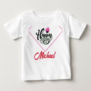 Happy Birthday Special Niedlich individuell angepa Baby T-shirt