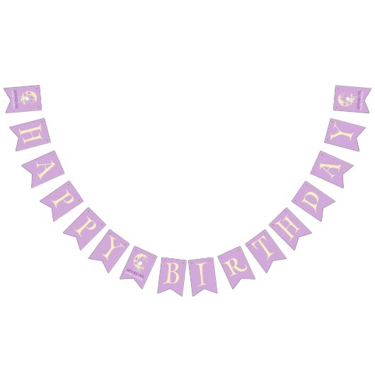 Happy Birthday Spooky One Ghost Moon Boo Halloween Wimpelkette (Alle)