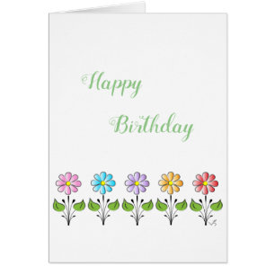 Happy Birthday Sprich es mit einer Blume Adorable