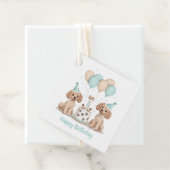 Happy Birthday Standard Poodle Hunde Geschenkanhänger (Beispiel)