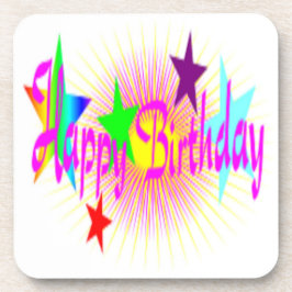 " HAPPY BIRTHDAY " STARTEN UNTERSETZER