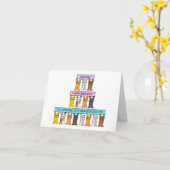 Happy Birthday Step Großtochter Karte (Gelbe Blume)