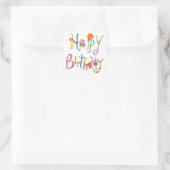 Happy Birthday Sticker (Tasche)
