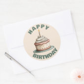 Happy Birthday Sticker (Umschlag)
