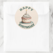 Happy Birthday Sticker (Tasche)