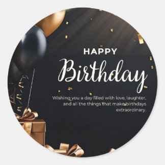 Happy Birthday Sticker