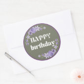 Happy Birthday Sticker (Umschlag)