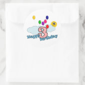 Happy Birthday Sticker (Tasche)