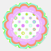 Happy Birthday Sticker [zwei von vier] (Vorderseite)