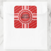 Happy Birthday Stickers (Tasche)