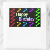 Happy Birthday Stickers (Tasche)