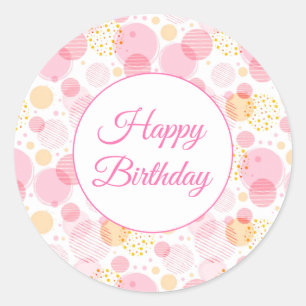 Happy Birthday Stickers