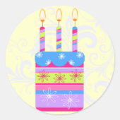 Happy Birthday Stickers (Vorderseite)