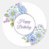 Happy Birthday Stickers (Vorderseite)