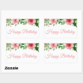 Happy Birthday Stickers (Blatt)