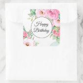 Happy Birthday Stickers (Tasche)