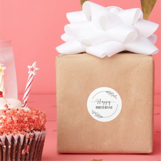Happy Birthday Stickers (Party)