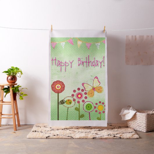 Happy Birthday Stoff (Beispiel)