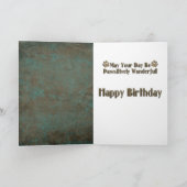 Happy Birthday - Stone Paws - Jack Russell Karte (Innenseite)