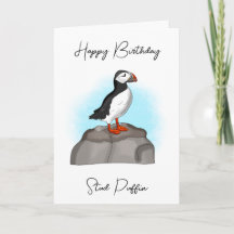 Happy Birthday Stud Puffin | Funny Pub