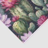 Happy Birthday Sukkulente Pflanze, Kakteen Blume Seidenpapier (Ausschnitt)