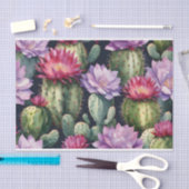 Happy Birthday Sukkulente Pflanze, Kakteen Blume Seidenpapier (Handwerk)