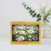 Happy Birthday Sunshine Postkarte (Stehend Vorderseite)