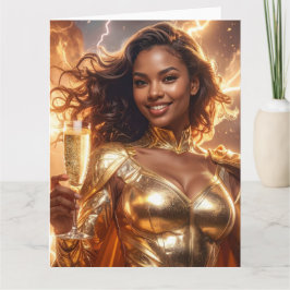 Happy Birthday Superhero Karte