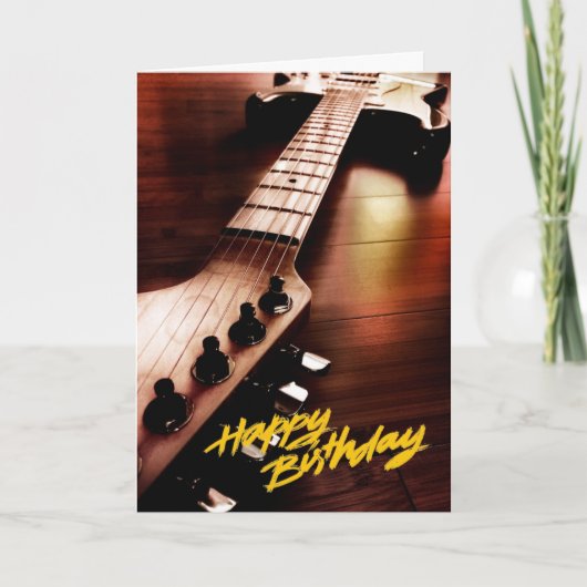 Happy Birthday Superstar Card Karte (Vorderseite)