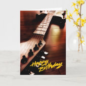 Happy Birthday Superstar Card Karte (Gelbe Blume)