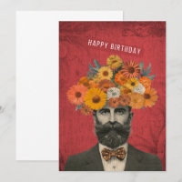 Happy Birthday Surreal Blume Gent