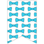 Happy Birthday Suspenders und Bow Krawatte Wimpelkette (Zweite Fahne)