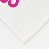 Happy Birthday Sweet 16 Fleecedecke (Ecke)