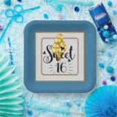 Happy Birthday Sweet 16 Paper Tellers Pappteller (Party)