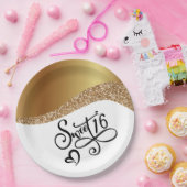 Happy Birthday Sweet 16 Pappteller (Party)