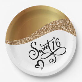Happy Birthday Sweet 16 Pappteller