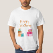 Happy Birthday T-Shirt (Vorderseite)