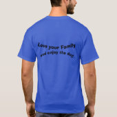 Happy Birthday T-Shirt (Rückseite)