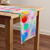 Happy Birthday Table Runner Kurzer Tischläufer (Beispiel)