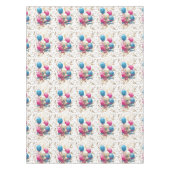 Happy Birthday Tablecloth Balloons Tischdecke (Vorderseite)