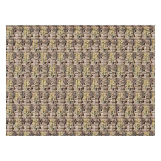 Happy Birthday Tablecloth Construction Tools Tischdecke (Vorderseite (Horizontal))