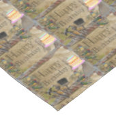 Happy Birthday Tablecloth Construction Tools Tischdecke (Schrägansicht)