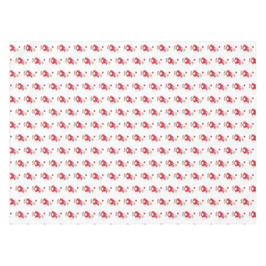 Happy Birthday Tablecloth Fairy Cupcake Tischdecke (Vorderseite (Horizontal))