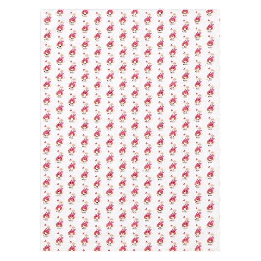 Happy Birthday Tablecloth Fairy Cupcake Tischdecke (Vorderseite)