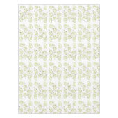 Happy Birthday Tablecloth Green Confetti Tischdecke (Vorderseite)