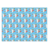Happy Birthday Tablecloth IPhone Text Cloud Tischdecke (Vorderseite (Horizontal))