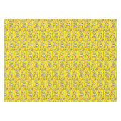 Happy Birthday Tablecloth Penguin Tischdecke (Vorderseite (Horizontal))