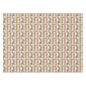 Happy Birthday Tablecloth Snowman Santa Claus Tischdecke (Vorderseite (Horizontal))